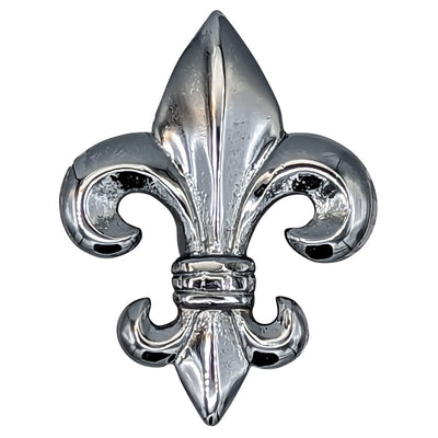 ##Antique Hardware## 2 5/8 Inch Large Oversized Antique Fleur de Lis Cabinet & Furniture Knob (Several Finishes Available)