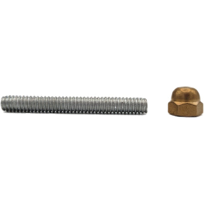 Antique Hardware 1/4"-20 Threaded Machine Screws with Acorn Nuts BOLTS