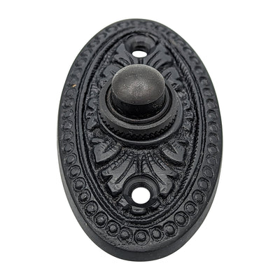 ##Antique Hardware## Brass Doorbell Push Button Avalon Style