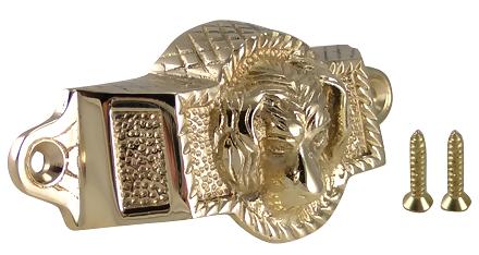 Antique Hardware 4 Inch Overall (3 1/2 Inch c-c) Solid Brass Golden Retriever Rectangular Cup Pull CUP PULL