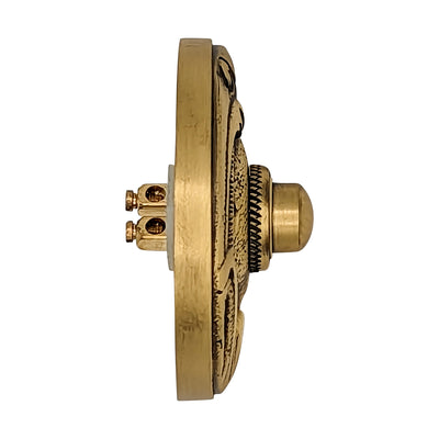 ##Antique Hardware## Lafayette Swirl Style Door Bell Push Button (Several Finishes Available)