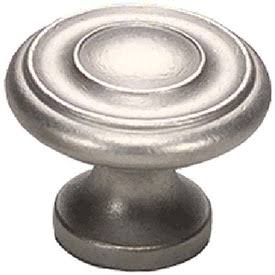 ##Antique Hardware## 1 1/4 Inch Colonial Round Cabinet and Furniture Knob