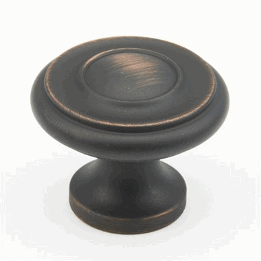 ##Antique Hardware## 1 1/4 Inch Colonial Round Cabinet and Furniture Knob