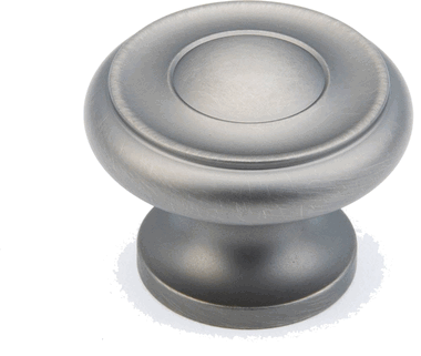 ##Antique Hardware## 1 1/2 Inch Large Traditional Colonial Style Round Cabinet & Furniture Knob