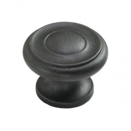 ##Antique Hardware## 1 1/2 Inch Large Traditional Colonial Style Round Cabinet & Furniture Knob