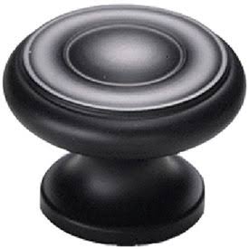 ##Antique Hardware## 1 1/2 Inch Large Traditional Colonial Style Round Cabinet & Furniture Knob