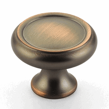 Antique Hardware 1 1/4 Inch Country Style Round Cabinet & Furniture Knob CABINET KNOB