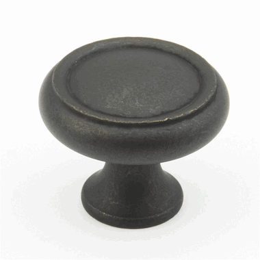 Antique Hardware 1 1/4 Inch Country Style Round Cabinet & Furniture Knob CABINET KNOB