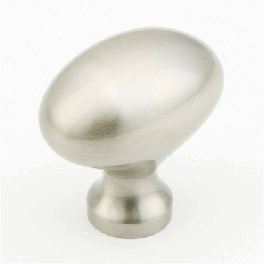 Antique Hardware 1 3/8 Inch Country Style Oval Egg Shaped Cabinet & Furniture Knob CABINET KNOB