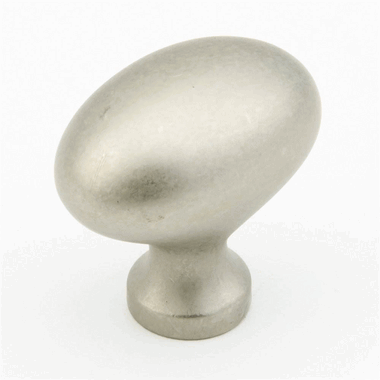 Antique Hardware 1 3/8 Inch Country Style Oval Egg Shaped Cabinet & Furniture Knob CABINET KNOB