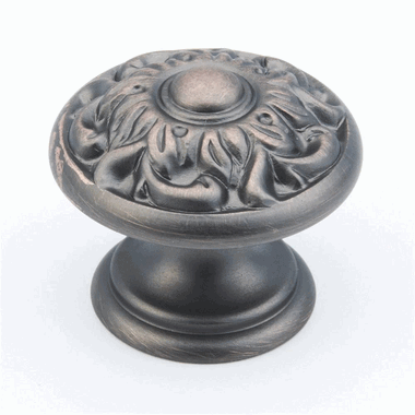 Antique Hardware 1 3/8 Inch Corinthian Round Cabinet & Furniture Knob CABINET KNOB