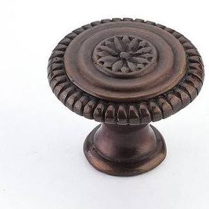 ##Antique Hardware## 1 5/16 Inch Symphony Elegance Sonata Round Cabinet & Furniture Knob