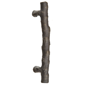 ##Antique Hardware## 9 13/16 Inch Sandcast Bronze Twig Pull