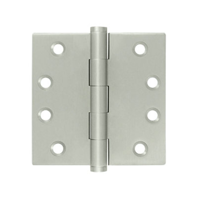 ##Antique Hardware## 4 Inch x 4 Inch Stainless Steel Hinge