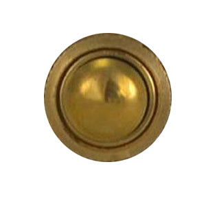 ##Antique Hardware## Door Bell Button (Polished Brass Finish)