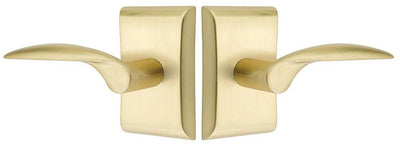 Antique Hardware Emtek Solid Brass Mercury Lever With Neos Rosette (Several Finish Options) EMTEK LEVER DOOR KNOB