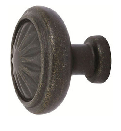 ##Antique Hardware## 1 1/4 Inch Tuscany Bronze Round Cabinet & Furniture Knob