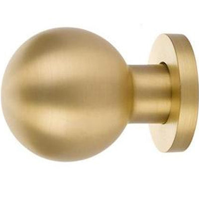 ##Antique Hardware## Emtek 1 Inch Solid Brass Globe Cabinet & Furniture Knob