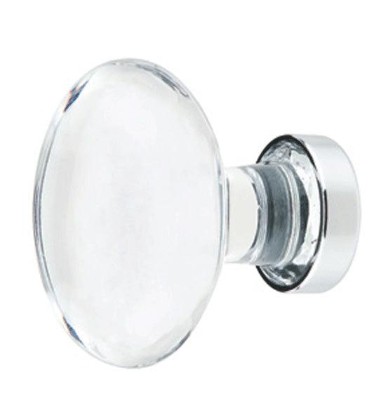 Antique Hardware 1 3/4 Inch Emtek Crystal Glass Hampton Cabinet & Furniture Knob CABINET GLASS KNOB