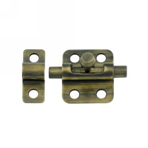 ##Antique Hardware## 2 Inch Solid Brass Barrel Bolt