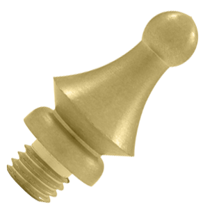 ##Antique Hardware## 1 1/4 Inch Solid Brass Windsor Tip Door Finial