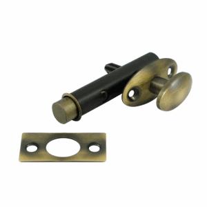 ##Antique Hardware## Deltana Mortise Style Single Sided Flush Bolt