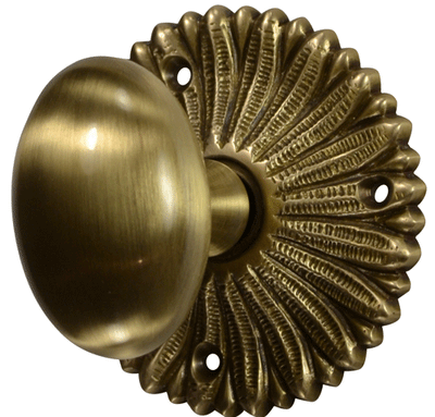 Antique Hardware French Provincial Rosette Door Set with Egg Door Knobs (Several Finishes Available) DOOR KNOB