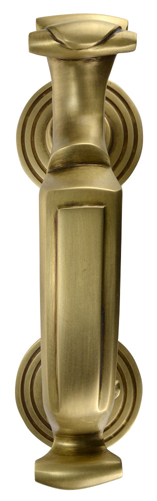 ##Antique Hardware## Traditional 6 1/2 Inch Brass Doctor's Door Knocker (Several Finishes Available)