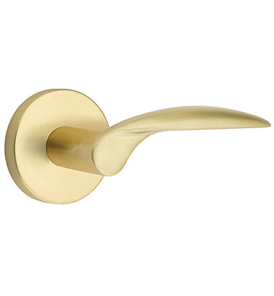 Antique Hardware Emtek Solid Brass Mercury Lever With Disk Rosette (Several Finish Options) EMTEK LEVER DOOR KNOB