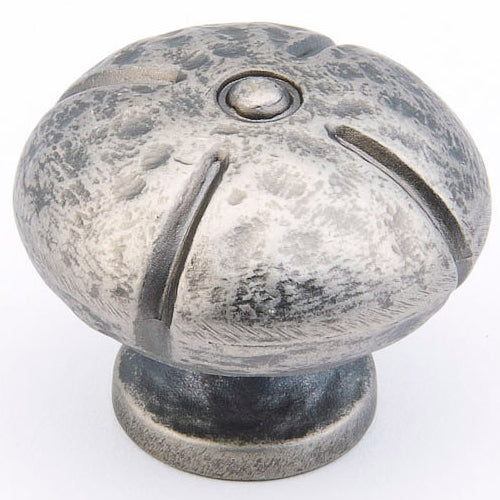 Antique Hardware 1 3/8 Inch Siena Round Hand-Hammered Cabinet & Furniture Knob CABINET KNOB