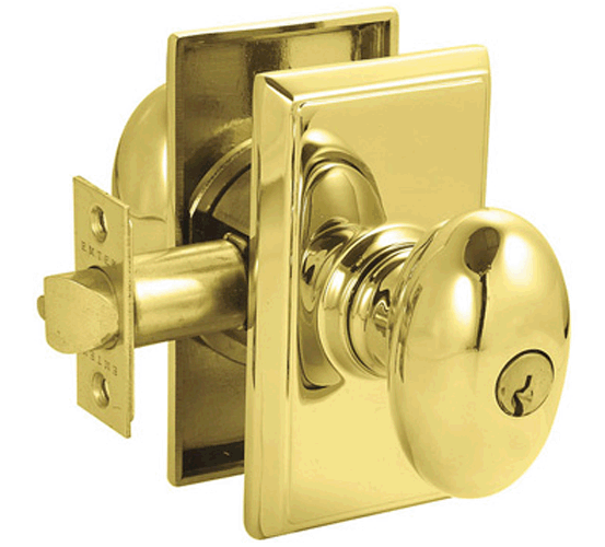 Antique Hardware Emtek Solid Brass Luzern Key In Door Lever with Square Rosette EMTEK DOOR KNOB