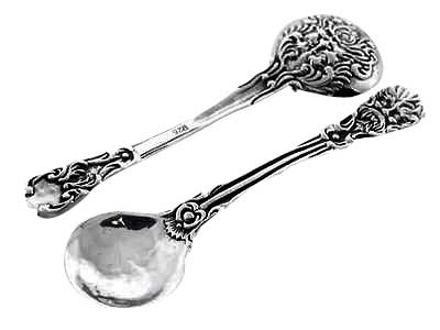 Antique Hardware Gothic Wind Sterling Silver SPOON